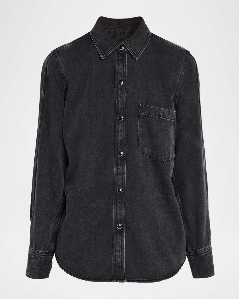 Atticus Long-Sleeve Denim Shirt